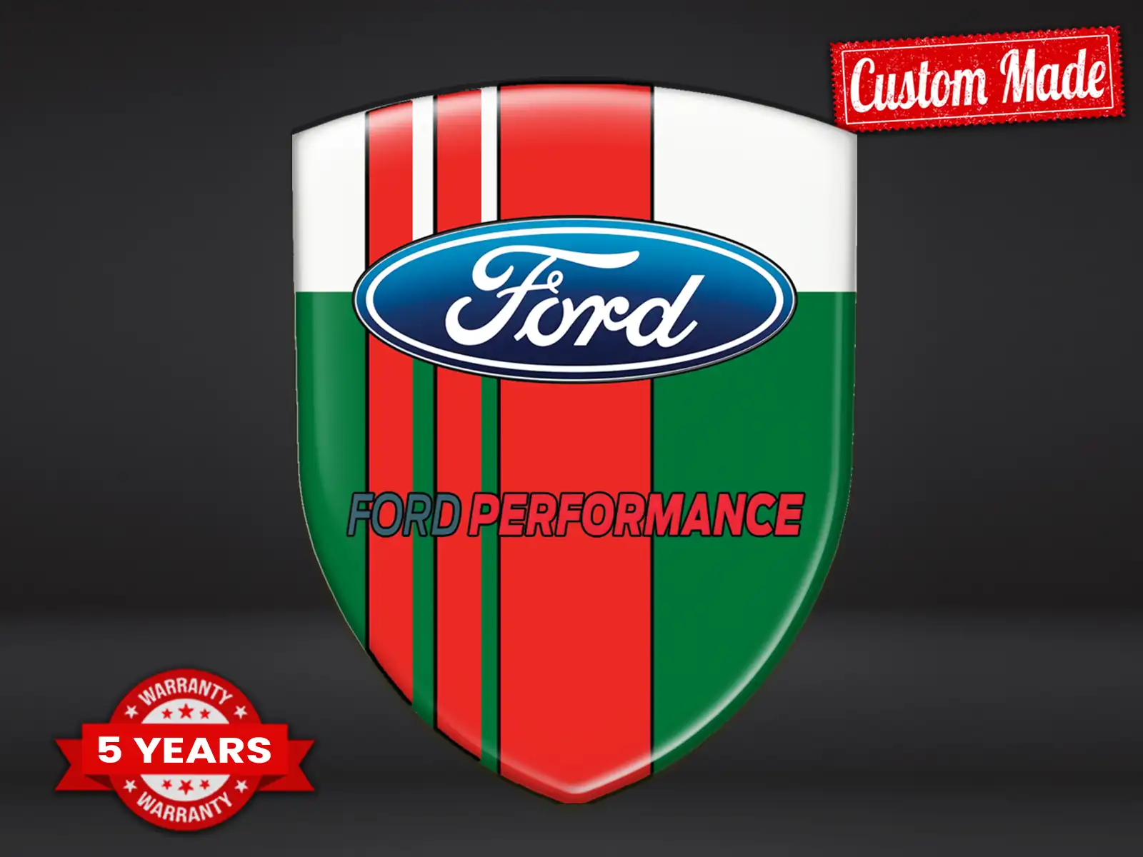 Ford Decal Resina Design Superiore Custom Cupola Auto